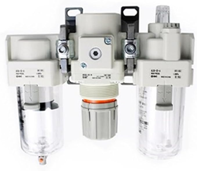 Air Combination Air Filter + Regulator + Lubricator AC-B Series AC40 AC40-04/04E/03E/03D/04D/04DE/03DE-B(AC40-03D-B)