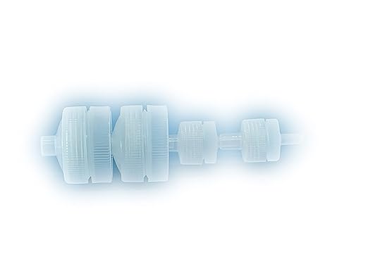 Lab Filter Holder Reusable Syringe Filter Polypropylene ID 25mm Pack of 4