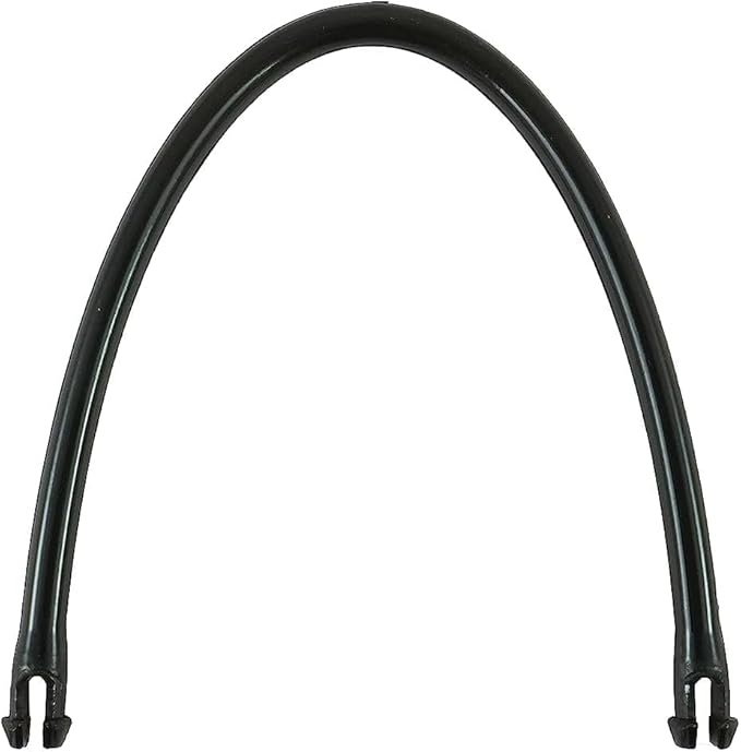 Crystal Quest Hard Replacement Handle for Bath Ball Water Filter - Standard Hang Design - Fits Crystal Quest Bath Balls - Black - Durable ABS Plastic for Long-Term Use