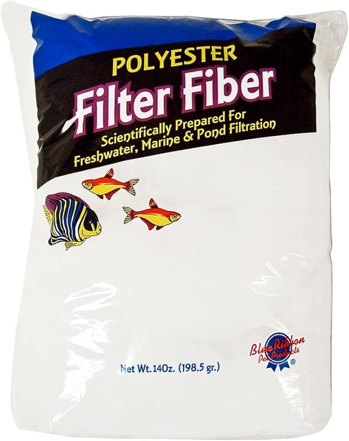 Blue Ribbon Pet Products ABLPLY14 Polyester Floss Bag Filter Media, 14-Ounce