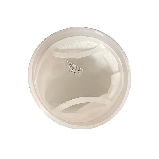 PRM 10 Micron Liquid Filter Bags - 10 Pack, Polyester Felt with Polypropylene Ring | #1 Size, 7-1/16" Diameter x 16-1/2" Length | 2.0 ft² Surface Area | Heat-Resistant to 300°F | Welded Seams