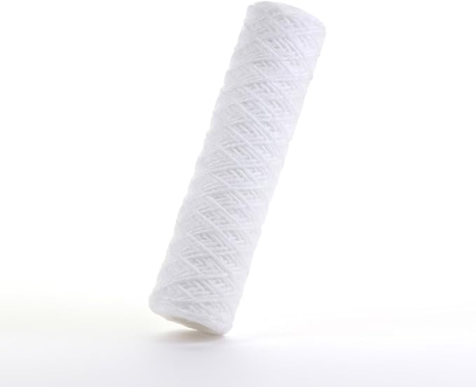 Smart Pack, GE FXWSC Compatible Universal Whole House Sediment String Wound Water Filter Cartridge - 10 micron