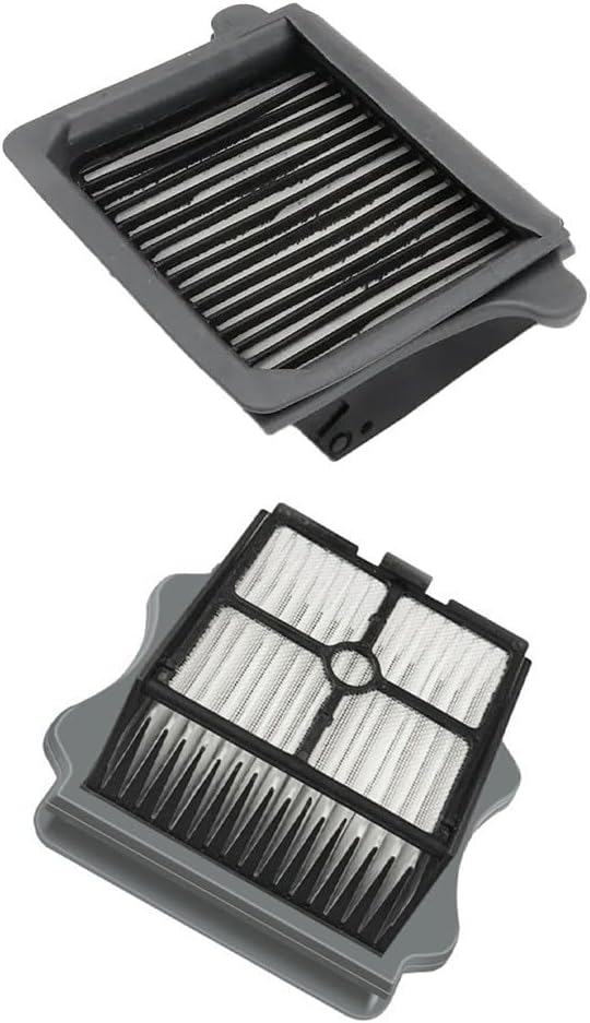 Replacement Main Brush and Filter Screen Compatible Parts for F10 for Slim Floor Scrubber, Wet Dry Vacuum Hard Floor Cleaner
