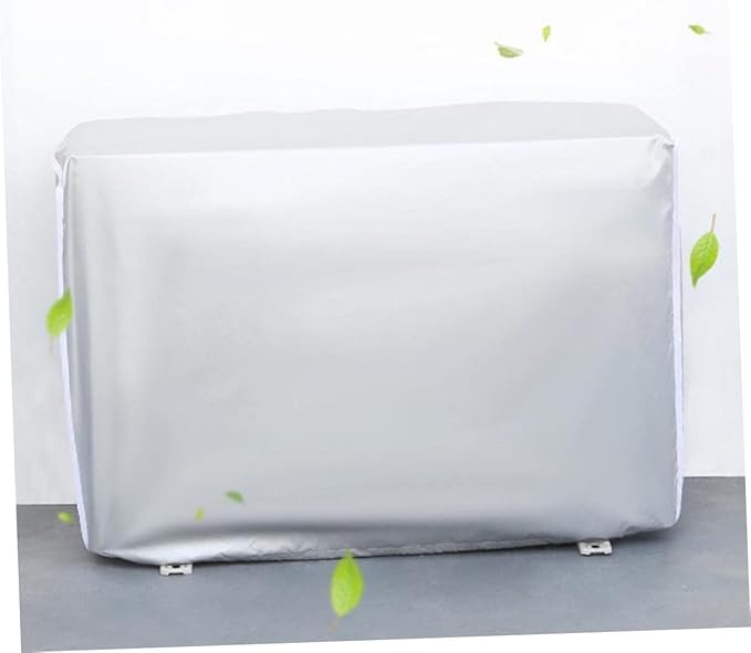 Happyyami Air Conditioner Hood Air Conditioner Cover Weatherproof Easy to Clean 100x80x41cm