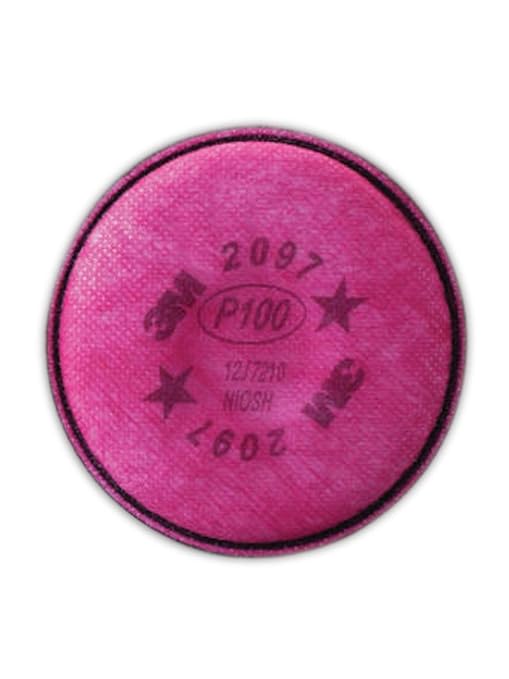3M 50051131071846 2097 P100 Particulate Filter, 1 Pair (2 Filters)