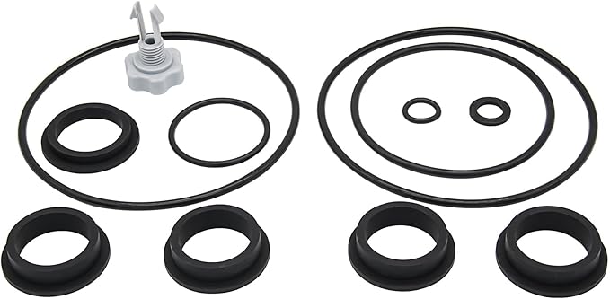 Sand Filter Pump Parts 25013 Repair Set Compatible with Intex Krystal Clear Sand Filter Pump with 25013 Air Release Valve & O-Ring Parts (1 Set)