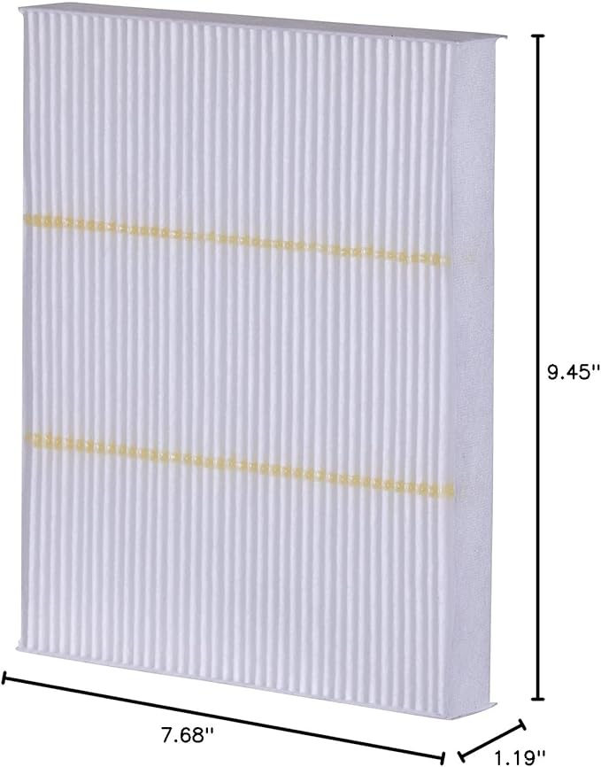 PG Cabin Air Filter PC99605P | Fits 2019-2023 Hyundai Kona Electric, 2020-2022 Ioniq