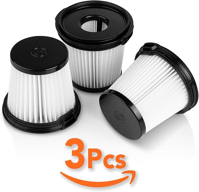 3 Pack IW3511 Handheld Vacuum Pre-Motor Filter For Shark IW3511 IW1120 IW1111 Detect Pro Lightweight Cordless Stick Vacuum Cleaner BU3521, BU3120, BU3520C