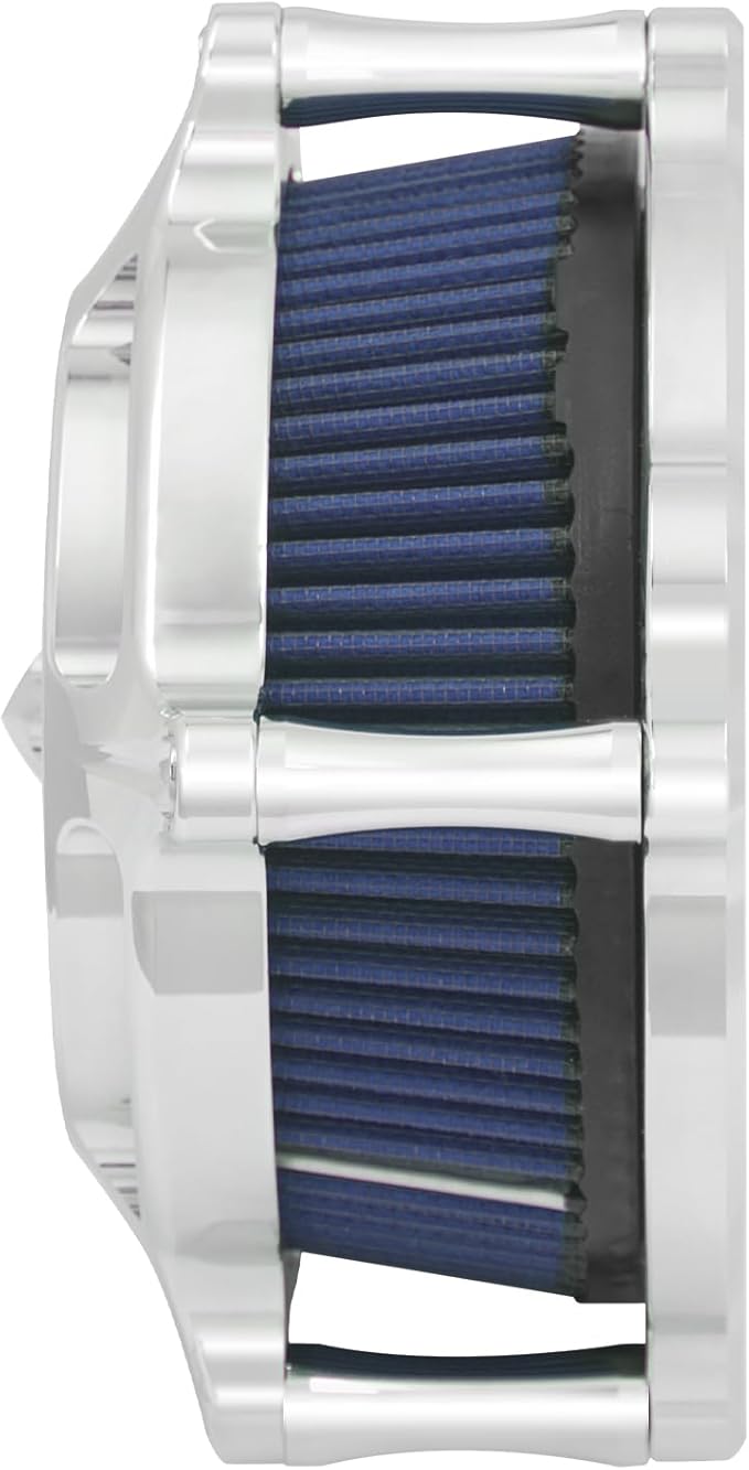 HDBUBALUS Motorcycle Air Filter Air Cleaner Intake System Cleaner Fit For Harley Sportster XL 2004-Up Blue