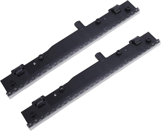 2Pcs Vacuum Replacement Parts Wiper Strip, Handheld Sweeping Robot Scraper Spare Part Floor Scrubber Scraping Strip Replacement Wet Dry Vacuum Cleaner Accessories
