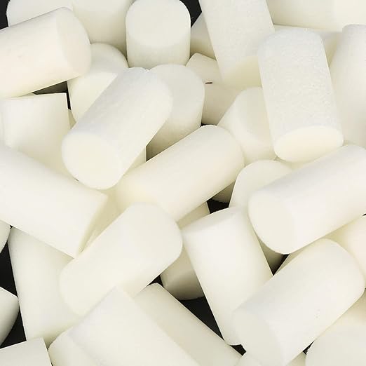 High Pressure Pump Filter Element Part 50Pcs Electric Water Filters Pump Prefilter Replacement PCP Compressor Cotton Pre Filter for Electric Air Compressor Part