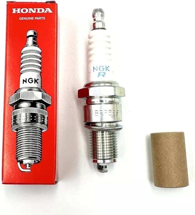 Genuine Tune Up Kit for Honda EB4000x EB5000 EB6500 EM4000sx EM4000sx EM5000sx EM6500sx with Air Filter 17211-ZBH-W00, Motor Oil 10W30 and Spark Plug 98079-55846 BPR5ES