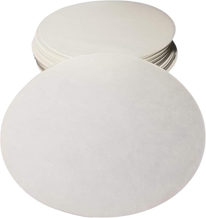 FPQL-185-F Quantitative Filter Paper, 185mm Round, Fast Flow, Pack of 100 – Laboratory Filtration for Chemistry, Biology, and Environmental Testing