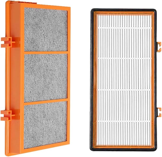 NKA AER.1 HAPF30AS for Holmes Air Purifier 3-in-1 Smoke Grabber HEPA Activated Carbon Filter Replacement Compatible with Smoke Grabber AER.1 HAPF30AS-U4R Air Purifier - 10" x 4.6" x 1.38", 1 Pack