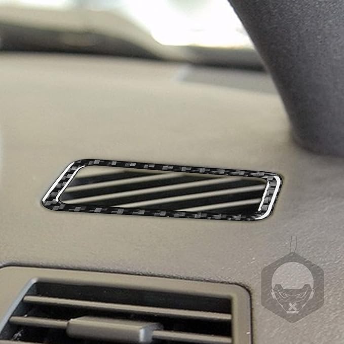 Carbon Fiber Interior Full compatible with BMW X5 2 pieces of mist elimination air vents on both sides-1