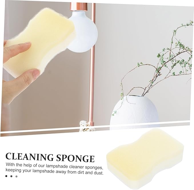 30pcs Lampshade Cleaning Sponges Reusable Dry Cleaning Dust Sponge Lampshade Cleaner Dry for Lamp Shade Cleaner
