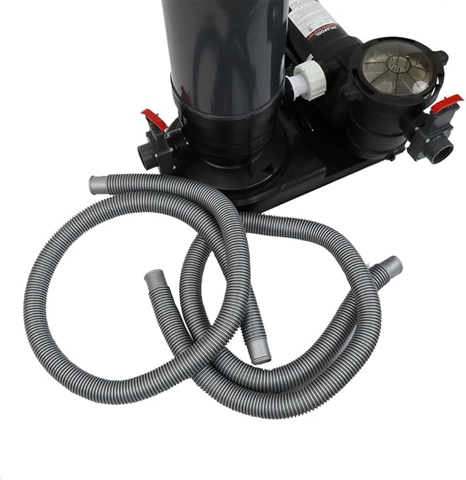 Rx Clear 1.5 HP Radiant PRC120 | Filtration System for Inground Swimming Pools Up to 35,000 Gallons | 1.5 Horsepower Extreme Force Pool Pump | 115 Volt | 1 1/2" Inch Threaded Ports