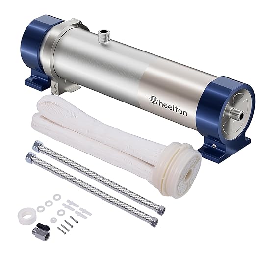 0.01 Micron Whole House Water Filter System, Ultrafiltration Water Filtration System with 3-5 Year Lifespan for Well & City Water (8.81GPM / 52,834 GL) - UF4