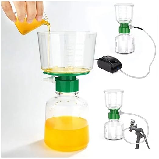 250ML Sterile Vacuum Filter Units with 0.22um CA Membrane, Individually Wrapped