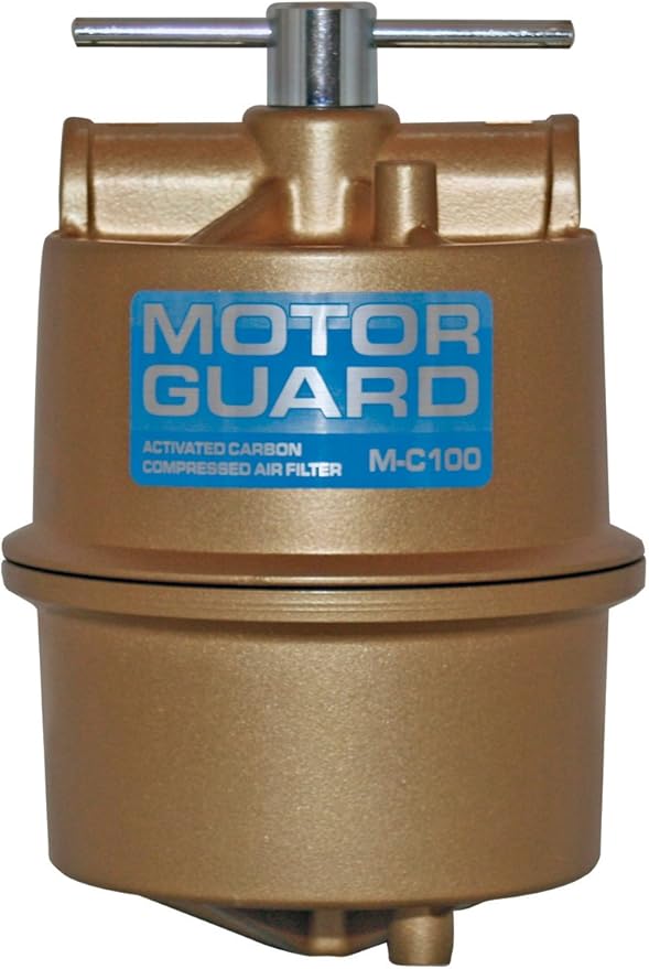 Motor Guard M-C100 1/2 NPT Activated Carbon Compressed Air Filter