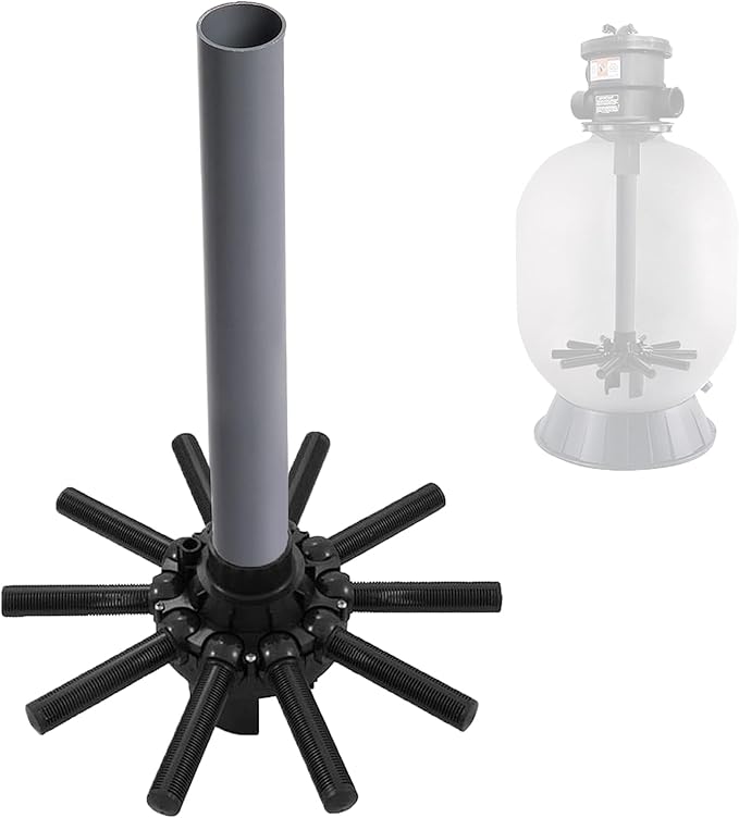 SX180DA Pool Filter Replacement Parts Lateral Assembly with Center Pipe for Hayward Pro Sand Filter Laterals Series S180T