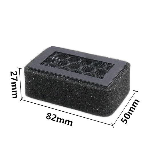 2Pcs Air Filter Replacement for Bambu Lab X1/X1c/X1E/P1/P1SC/P1S Combo 3D Printer Activated Carbon Air Filter Cartridges