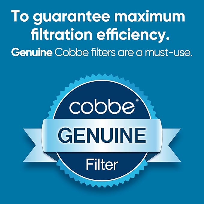 Cobbe Filtered Shower Head with Handheld, High Pressure 6 Spray Mode Showerhead with Filters, Water Softener Filters Beads for Hard Water - Remove Chlorine - Reduces Dry Itchy Skin, Oil Rubbed Bronze