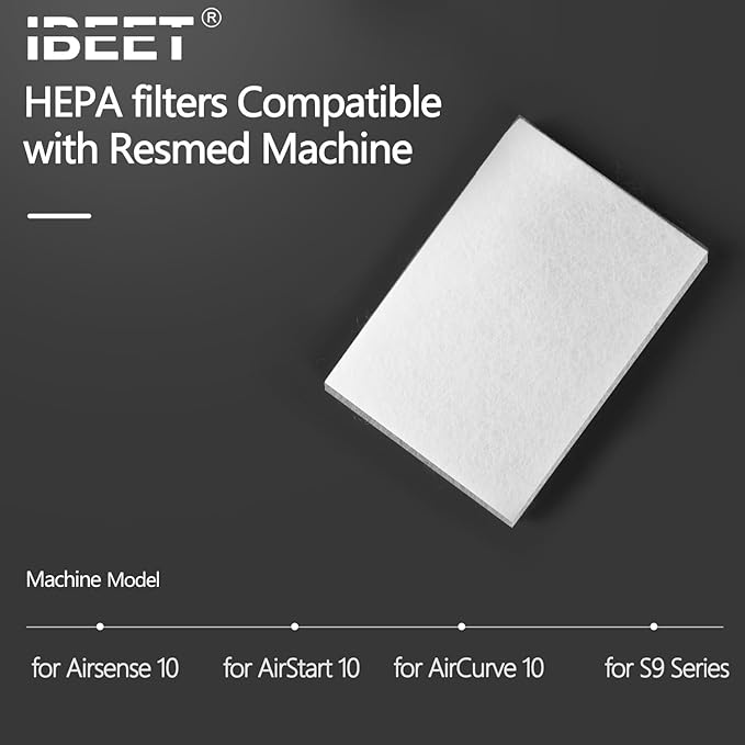 44PCS Premium Filters for Airsense 10, HEPA Filters for Airsense 10, IBEET Supplies Filters for RSM 10, S9/S10