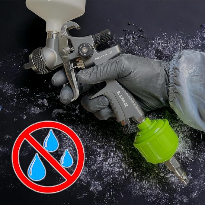 LiME LiNE Filter Balls Mini Air/Water Disposable in Line Paint Spray Gun Air Tool Moisture Separator Filter (8)