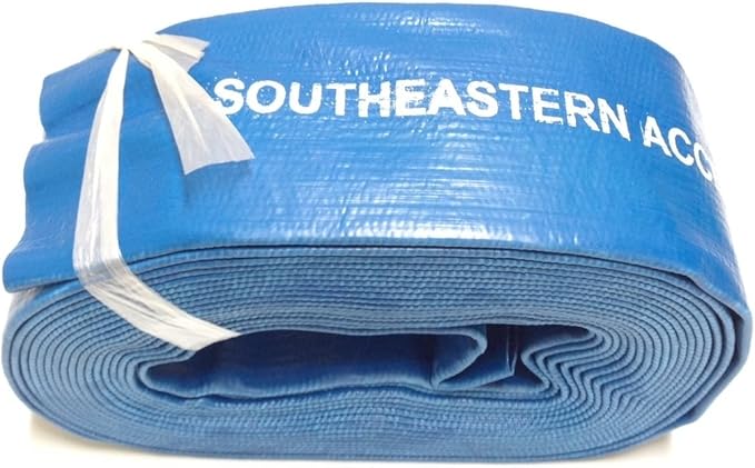 Southeastern Swimming Pool Filter Discharge Backwash Hose 100' x 2" 100-Ft x 2-Inch
