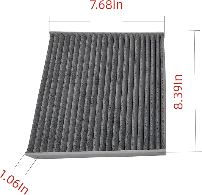 3 PACK QTC285 CABIN AIR FILTER for Camry,Corolla,Corolla,Highlander,Prius,RAV4,Tundra,4Runner,Avalon,Replacement for CF10285,CP285