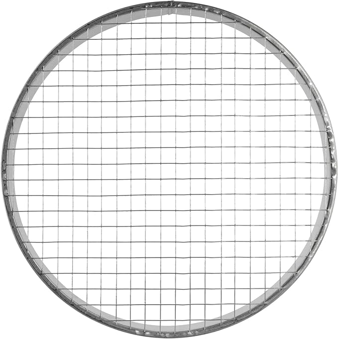 Repa Market Ø12 Inch Duct Cover – Galvanized Steel Round Duct Cap with Mesh Screen – HVAC Exhaust or Intake Vent – Exterior Pipe Air Outlet – Spiral Ventilation Ducting Metal End Plug