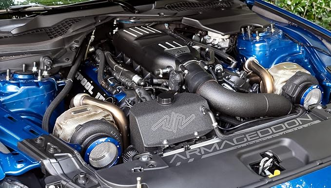 NGR Turbo Filter (Drag Edition) | Universal 4 inch & 3.5 inch Turbo Screen Protector | Cold Air Intake Turbo Screen for Engine Performance & Protection | Blue