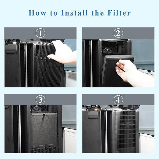 H2D/H2S Activated Carbon Air Filter, 3D Printer Activated Carbon Air Purifier Filter Replacement Accessories, for Bambu Lab H2S/H2D/H2D Laser, 1 Pack