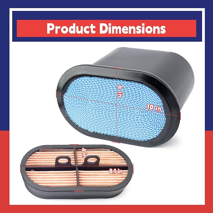 SU20768 RE253518 Filter Replacement for John Deere 5065M 5075M 5095M Tractors Compatible with Ford New Holland T4030 T4040 T4050 T5070 Replace 87356351 49275 LAF5934 P608533 FG6340591