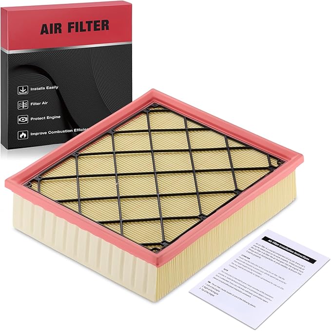 BDFHYK CA10253 Engine Air Filter Compatible with Volvo 2007-2013 C30, 2006-2013 C70, 2004-2011 S40, 2012-2016 S60, 2016 S60 Cross Country/XC70, 2005-2011 V50, 2015-2016 V60/XC60, 15 V60 Cross Country