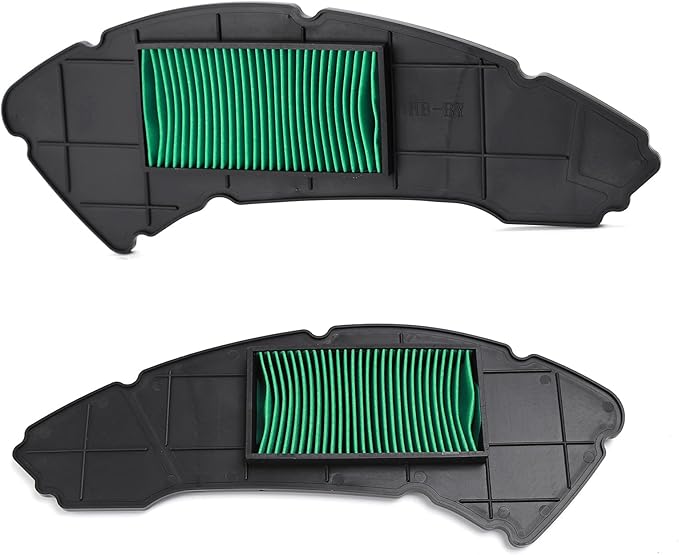 Minho Motorcycle Air Filter in Dry Filter Paper Material Compatible with Chinese GY6 4-Stroke Engine Scooter Mopeds Tank 9th Generation