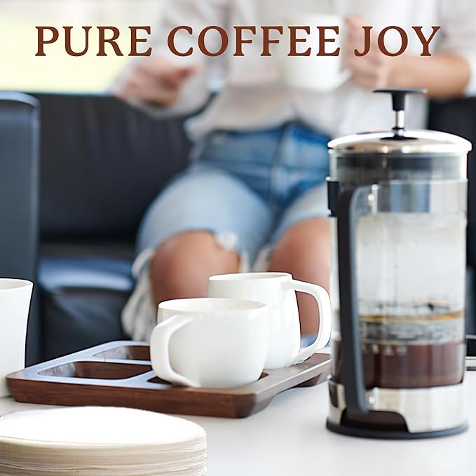 ESPRO 100 Count Coffee Paper Filters - for ESPRO Coffee French Press, P3/P5/P6/P7, 32 Ounce