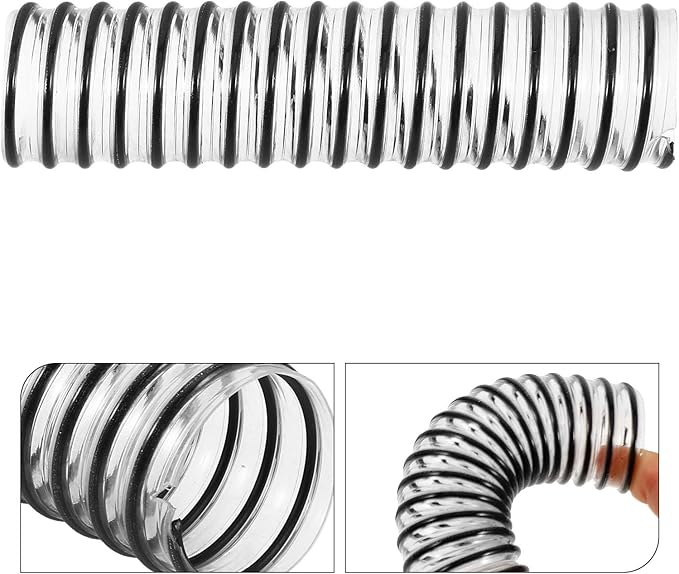 GARVALON Vacuum Cleaner Replacement Hose and Waste Pipe Compatible with Model V1/VH1704 Electric Floor Brush Connector Tube for Home Cleaning