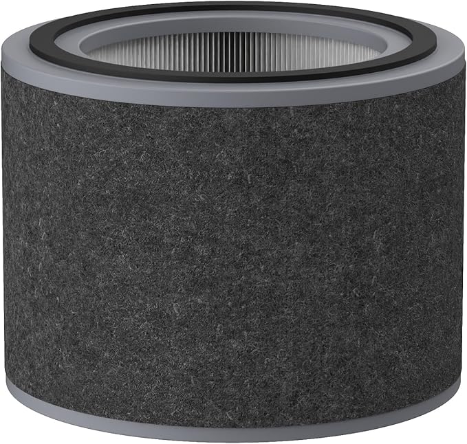 GermGuardian Filter V Smoke Clear HEPA Genuine Air Purifier Replacement Filter, Removes 99.97% of Pollutants, Wildfire Smoke, Toxins and Odors, for AC3000, AC3050, AP3151, AC151, Black/Gray, FLT151SM