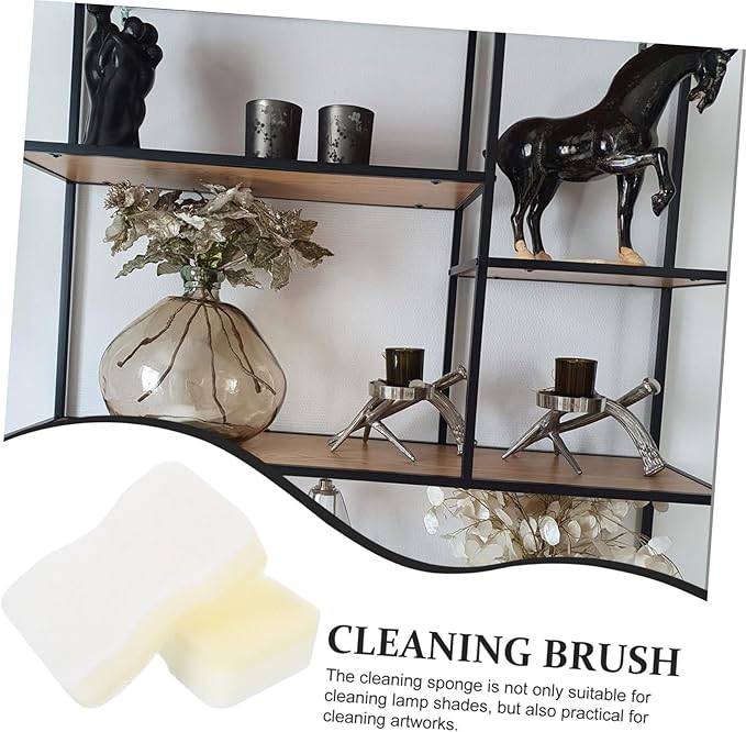 30pcs Lampshade Cleaner Sponges Reusable Dry Cleaning Sponge for Dust Soot and Pet Hair Removal from Lamp Shades and Fabrics