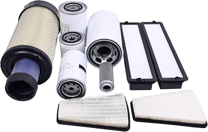 Filter Kit Compatible for CASE Tractor FARMALL 85C 120C 120U 90C 100C 95C 105C 105U 110C 110U 115C 115U