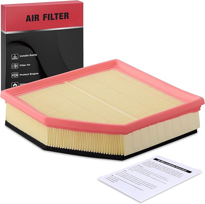 BDFHYK CA10500 Engine Air Filter Compatible with Volvo S60, S80, V60, V70, XC60, XC70, 2008-2016, 3.0L 3.2L, Replace# 30745344