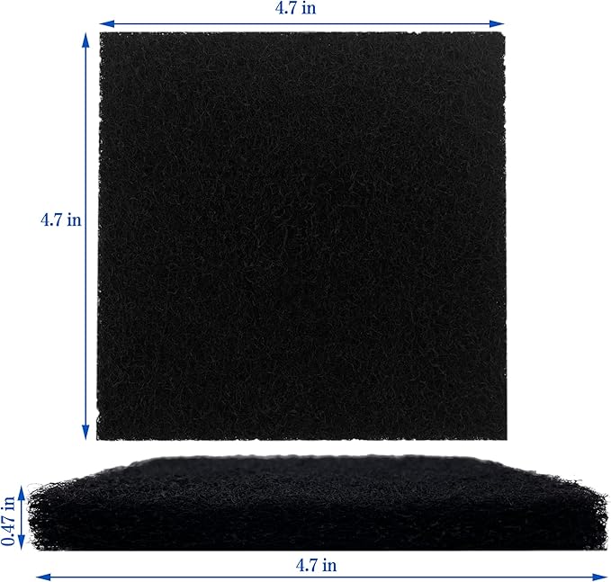 12 Pack Activated Carbon Filter Replacement Refills for KOTTO Solder Smoke Absorber Fume Ventilation Extractor, Compatible with ToolBud Solder Fume Extractor and Your DIY Fume Extractor