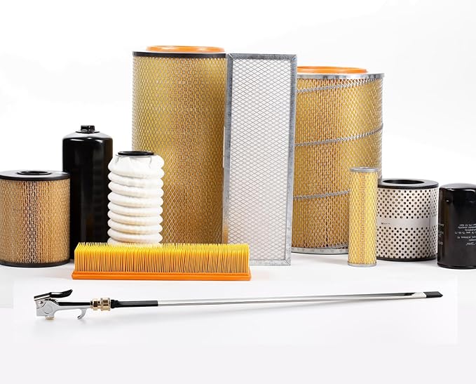 16" Air Filter, Radiator Cleaning Wand for High Efficiency Cooling Systems and Radiators, Water Air Cleaning Wands for Blow out Wash out Kit, Home Car Truck Power Washer Wand