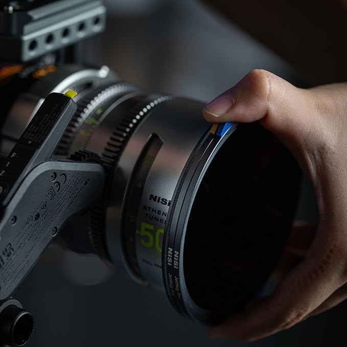 NiSi - JetMag Pro 82MAG FS ND2, Magnetic 1-Stop (0.3) Full Spectrum Neutral Density Filter – Nano Coated Optical Glass, Ultra-Slim Aluminum Frame, True Color, IR & UV Protection, Adapter Ring Required