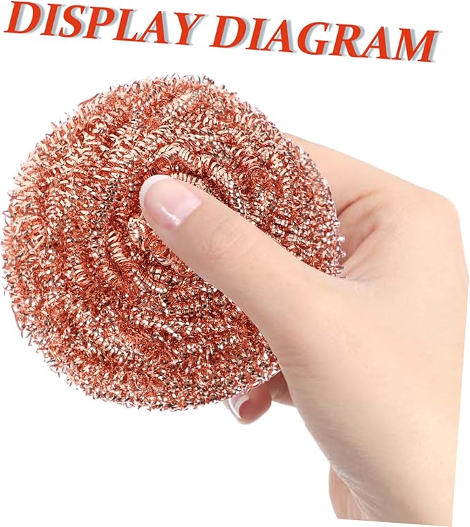 10pcs Copper Cleaning Balls for Soldering Iron Tips Nozzle Cleaner Soldering Ball Dry Use Safe and Clean