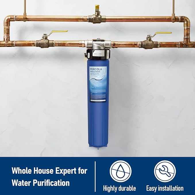 AP917HD Water Filter, Compatible with Aqua-Pure® AP917HD Whole House Sediment/CTO Replacement Filter For 3M® Aqua-Pure® AP903 System 100,000 Gallons (1 Pack)