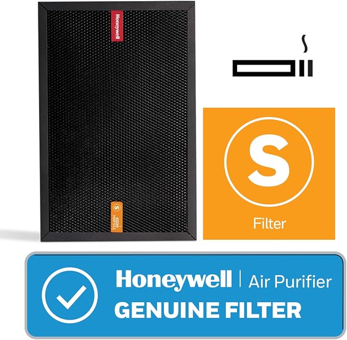 Honeywell Air Purifier Filter for Smoke Odor – Filter S for HPA3000 PowerPlus and HPA5000 Insight Series, HRFSS1