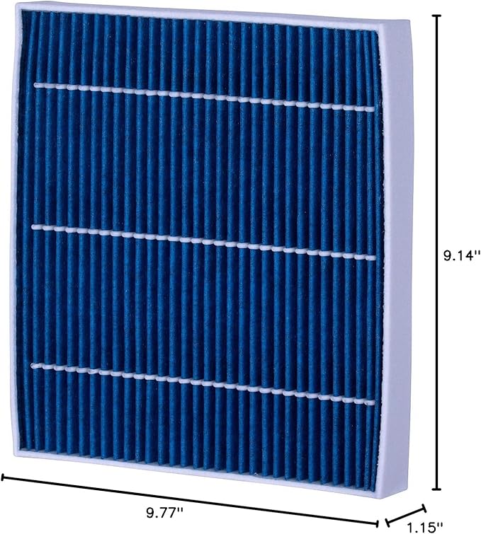 PureFlow HEPA Cabin Air Filter PC9958HX | Fits 2019-2024 Chevrolet Silverado 6500 HD, Silverado 5500 HD, Silverado 4500 HD, 2019-2024 International CV515, Recirculation